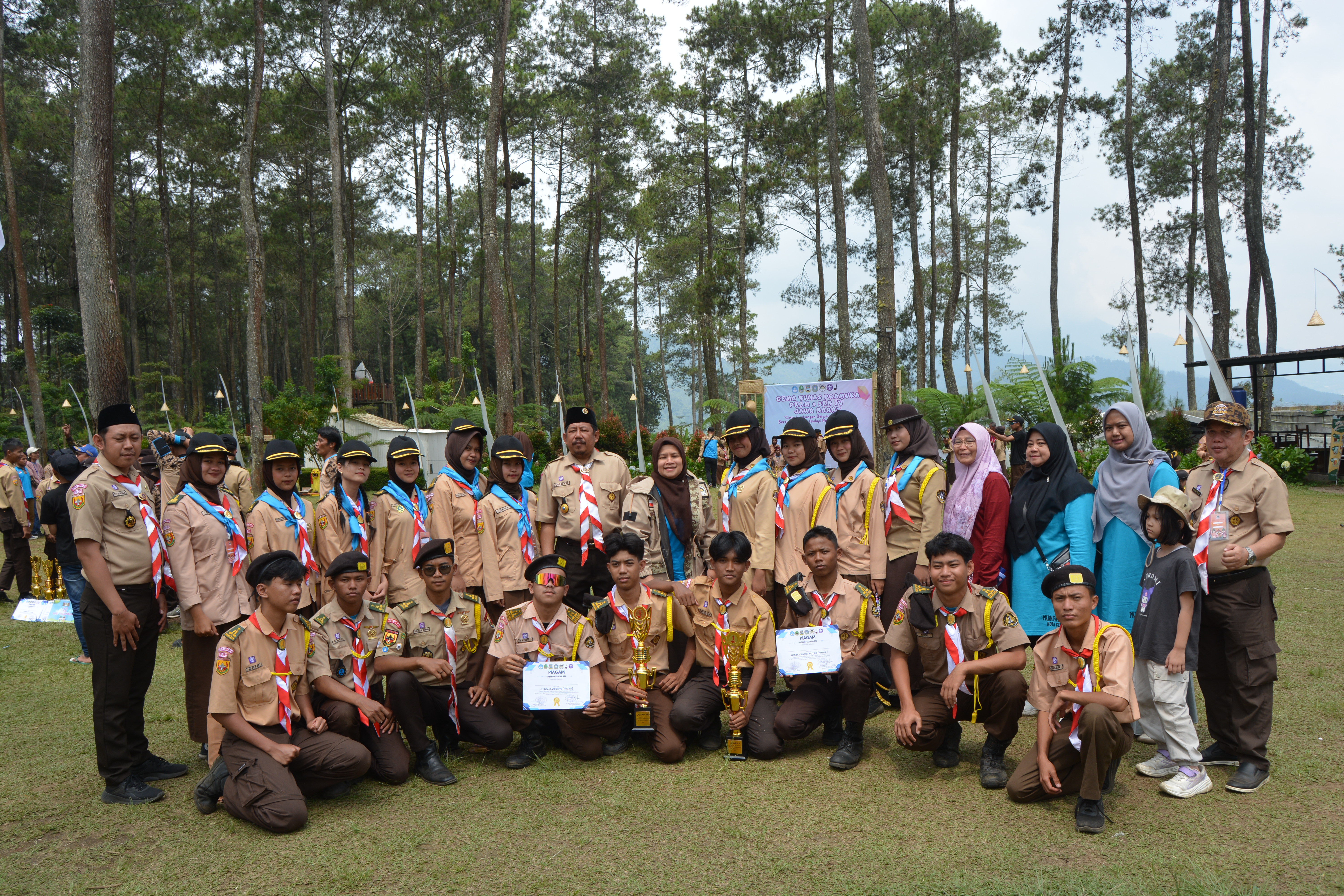 Pramuka PKBM&SKB Kota Cimahi Tampil Gemilang di Gema Tunas Jawa Barat 2025