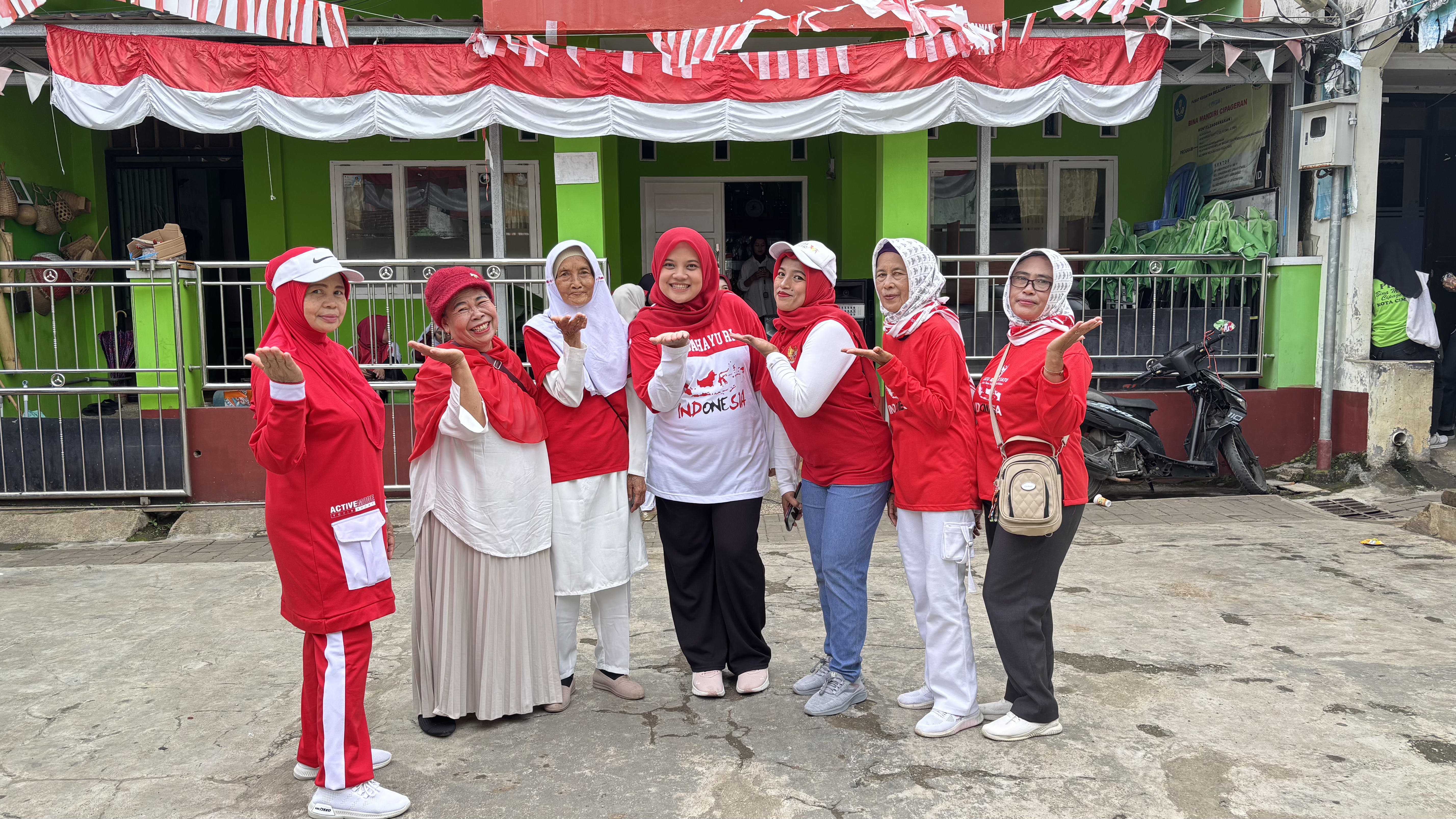 Kebersamaan Alumni Paket A, B, C Warnai Perayaan HUT RI 2025